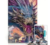 Puzzle da 1000 pezzi per adulti, tema Antichi Regni, gioco pratico, decorazione per la casa, compleanno e Natale 50x75cm