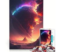 Puzzle da 1000 pezzi per adulti, tema apocalisse aliena, gioco impossibile, attività divertenti da fare in casa, regalo di Natale o compleanno 38x26cm
