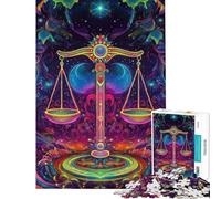 Puzzle da 1000 pezzi per adulti tema Bilancia Cosmica gioco pratico per adulti decorazione per la casa regalo di compleanno (dimensioni 50x75cm)