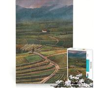 Puzzle da 1000 pezzi per adulti tema Case solitarie giochi per famiglie passatempo ideale per le vacanze a casa compleanno e Natale 50x75cm
