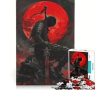 Puzzle da 1000 pezzi per adulti, tema Cavaliere Oscuro Fantasy, gioco divertente, interazione genitore-figlio, ogni pezzo è unico 50x75cm