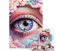 Puzzle da 1000 pezzi per adulti tema Cosmo Interiore giochi per famiglie stimola la memoria compleanno e Natale (dimensioni 38x52cm)