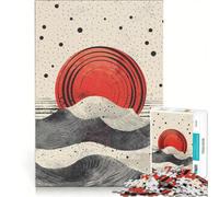 Puzzle da 1000 pezzi per adulti, tema Crimson Tide, gioco educativo, allena la mente e la mano, migliora l'amore tra le coppie 50x75cm