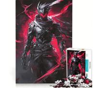 Puzzle da 1000 pezzi per adulti, tema Dark Art Fantasy Warrior, gioco impossibile, antistress, compleanno e Natale 38x26cm