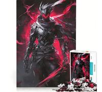 Puzzle da 1000 pezzi per adulti, tema Dark Art Fantasy Warrior, gioco per famiglie, assemblaggio di figure, compleanno e Natale 38x52cm