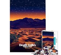 Puzzle da 1000 pezzi per adulti tema Death Valley National Park ideale come regalo di compleanno o di Natale per donne Giocattolo fai-da-te per maggiori di 14 anni Dimensioni 50x75cm