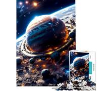 Puzzle da 1000 pezzi per adulti tema "Future World" un gioco avvincente per coltivare la pazienza ideale per tutta la famiglia e per divertirsi insieme (dimensioni 50x75cm)