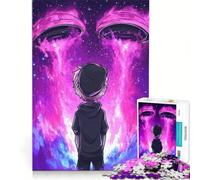 Puzzle da 1000 pezzi per adulti, tema "Gioventù Cosmica", gioco educativo, attività per famiglie, per rafforzare l'amore tra le coppie 38x26cm