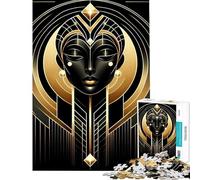 Puzzle da 1000 pezzi per adulti tema Golden Era Elegance Art sfida educativa regalo per donne gioco pratico per età dai 14 anni in su (38x52cm)