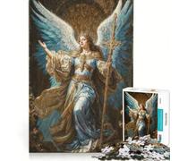 Puzzle da 1000 pezzi per adulti tema Il potere divino dell'arcangelo gioco per famiglie interazione genitore-figlio compleanno e Natale 38x26cm