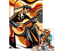 Puzzle da 1000 pezzi per adulti tema Jazz e Arte Armonia giochi rilassanti ed educativi sfida creativa regalo perfetto per il Secret Santa (dimensioni 38x52cm)