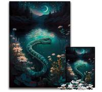 Puzzle da 1000 pezzi per adulti, tema: "La favola del serpente", giocattolo educativo per adolescenti, decorazione per casa e ufficio, 50x75CM/19,68x29,52 pollici.