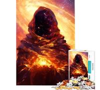 Puzzle da 1000 pezzi per adulti tema Magic Nova Star Space God ideale per stimolare la mente antistress e per tutta la famiglia (38x26cm)