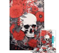 Puzzle da 1000 pezzi per adulti tema Morte pittura giapponese giochi rilassanti giocattoli educativi regali per il Secret Santa attività per la famiglia (dimensioni 38x26cm)