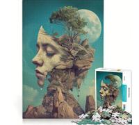Puzzle da 1000 pezzi per adulti tema natura e creature fantastiche gioco educativo livello di difficoltà elevato ideale come regalo di compleanno o per occasioni speciali 38x52cm