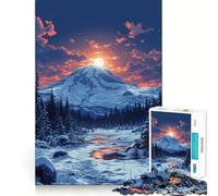 Puzzle da 1000 pezzi per adulti,tema natura selvaggia celeste,decorazione pulita e adatta,gioco per esercitare la mente,momento di relax,divertimento per il compleanno (50x75cm)