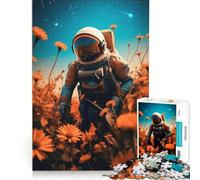 Puzzle da 1000 pezzi per adulti tema New Earth gioco interattivo antistress compleanno e Natale 38x26cm