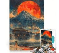 Puzzle da 1000 pezzi per adulti, tema "Paese dei sogni giapponese", gioco educativo, decorazione da parete, ideale come regalo 50x75cm