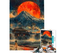 Puzzle da 1000 pezzi per adulti tema "Paese dei sogni giapponese" rompicapo divertente e spiritoso ideale come regalo per tutta la famiglia (dimensioni 38x52cm)