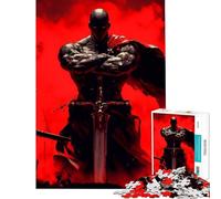 Puzzle da 1000 pezzi per adulti tema Punch Vampiro Sangue e Cavaliere Un gioco avvincente per coltivare la pazienza rilassarsi e migliorare la memoria Un'ottima idea regalo (dimensioni 75x50cm)