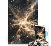 Puzzle da 1000 pezzi per adulti, tema Ragnatela cosmica, arte astratta, gioco pratico, migliora la memoria, compleanni e altre occasioni 38x52cm