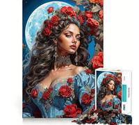 Puzzle da 1000 pezzi per adulti,tema "Romanticismo Celeste",con intagli precisi,gioco creativo,rilassante,regalo di Natale (50x75cm)