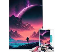 Puzzle da 1000 pezzi per adulti tema Sogni Elettrocromatici difficile e stimolante giocattolo educativo per ragazzi dai 14 anni in su (38x52cm)