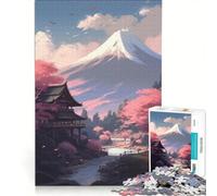 Puzzle da 1000 pezzi per adulti, tema Sogno Giapponese, gioco impossibile, ideale per passare il tempo durante le vacanze, regalo per amici e familiari 50x75cm