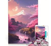 Puzzle da 1000 pezzi per adulti, tema Sogno Giapponese, gioco impossibile, ideale per passare il tempo durante le vacanze, regalo per amici e familiari 50x75cm