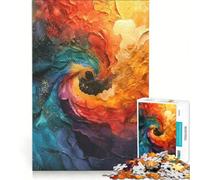 Puzzle da 1000 pezzi per adulti, tema Sovranità Cosmica, gioco interattivo, migliora la memoria, collezione d'artista, opera d'arte 38x26cm
