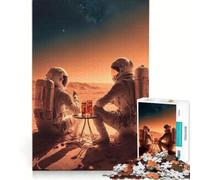Puzzle da 1000 pezzi per adulti tema Spazio Marziano gioco educativo difficile ideale come regalo di compleanno o per occasioni speciali 38x52cm
