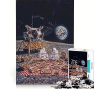 Puzzle da 1000 pezzi per adulti, tema Storia cosmica, ideale per conversazioni, gioco pratico, per migliorare la memoria, compleanni e altre occasioni 38x26cm