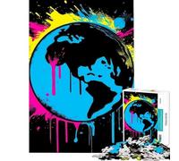 Puzzle da 1000 pezzi per adulti tema Terra Fragile e Tellus ideale per compleanni Natale e divertimento in famiglia Giocattolo antistress per ragazzi dai 14 anni in su 38x26cm