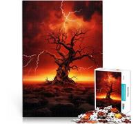 Puzzle da 1000 pezzi per adulti Tempesta dell'Apocalisse per il giocattolo di sfida del gioco educativo Migliorare l'amore tra le coppie 52x38cm
