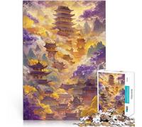 Puzzle da 1000 pezzi per adulti tempio dei sogni compito di pensiero per 26 x 38 cm, divertimento per attività a casa, regalo di compleanno