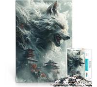Puzzle da 1000 pezzi per adulti Templi cinesi della volpe bianca Sfida di gioco educativo giocattolo offerte come regali per tutta la famiglia 75x50cm