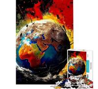 Puzzle da 1000 pezzi per adulti Terra Fragile Tellus Puzzle per adulti giochi rilassanti antistress divertimento a casa (dimensioni 50x75cm)