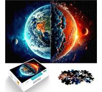 Puzzle da 1000 pezzi per adulti Terra Giocattoli che creano dipendenza e sfidano l'intelligenza del cervello Regalo di compleanno 75x50cm