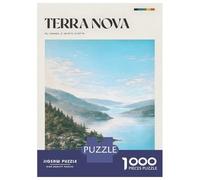Puzzle Da 1000 Pezzi Per Adulti Terra Nova Landscape Puzzle Per Adulti Gioco Rompicapo Regalo Di Compleanno Difficile Da Completare 52x38cm/1000pcs