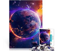 Puzzle da 1000 pezzi per adulti Terra sotto attacco Giocattoli educativi per l'apprendimento Giochi per famiglie per la decorazione della casa 75x50cm