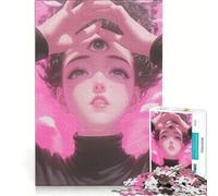 Puzzle da 1000 pezzi per adulti "Terzo Occhio del Dolore" gioco rompicapo difficile per migliorare l'amore tra le coppie 38x26cm
