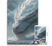 Puzzle da 1000 pezzi per adulti, The Dragon Trainer, sfida difficile, giochi educativi, ottimo regalo per i giochi (dimensioni 38x26cm)
