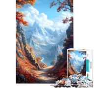 Puzzle da 1000 pezzi per adulti "The Emberfall Pass" gioco da parete impegnativo ideale come regalo per tutta la famiglia (dimensioni 50x75cm)