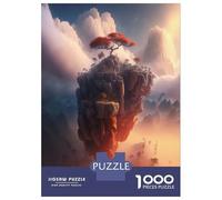 Puzzle Da 1000 Pezzi Per Adulti The Floating Castle Puzzle Per Adolescenti Giocattoli Fai Da Te Migliorano La Memoria Regali Di Compleanno E Unici 52x38cm/1000pcs