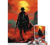 Puzzle da 1000 pezzi per adulti "The Lone Wanderer" decorazione per la casa giocattoli opere d'arte regalo gioco educativo difficile e stimolante dimensioni 38x26cm