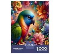 Puzzle Da 1000 Pezzi Per Adulti The Parrot Is My Friend Puzzle Per Adulti Gioco Pratico Difficile Difficile Unico Compleanno E Regali 38x26cm/1000pcs