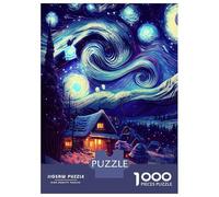 Puzzle Da 1000 Pezzi Per Adulti The Starry Night Universe Puzzle Per Adulti Giochi Rilassanti Un'opera D'arte Ideale Come Regalo Per Tutta La Famiglia 52x38cm/1000pcs