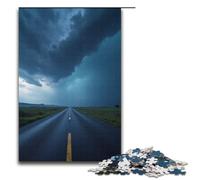 Puzzle da 1000 pezzi per adulti "The Storm Is Coming" Puzzle Gioco pratico Decorazione unica per la casa e regali 1000 pezzi (38x26 cm)