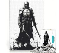 Puzzle da 1000 pezzi per adulti "The Vintage Sketch Templar" gioco rompicapo attività divertenti da fare a casa collezione d'artista belle arti 50x75cm