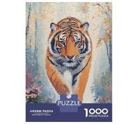 Puzzle Da 1000 Pezzi Per Adulti Tiger Walking Through Snow Puzzle Per Adolescenti Gioco Rompicapo Migliora La Memoria Sfida Educativa 70x50cm/1000pcs